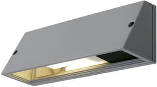 SLV - Pema Plafond-/wandarmatuur Square Zilv 1Xe27