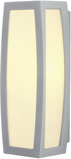 SLV - Meridian Plafond-/wandarmatuur Box Zilv 1Xe27