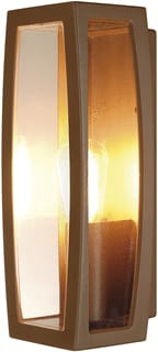SLV - Meridian Plafond-/wandarmatuur Box 2 Roest E27
