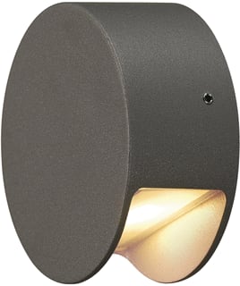 SLV - Pema Plafond-/wandarmatuur Led Antraciet 3K