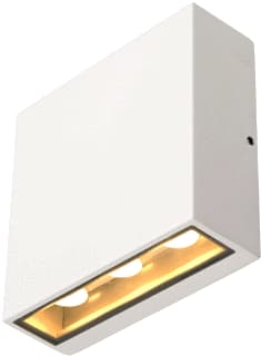 SLV - Plafond-/wandarmatuur big quad wit 6xled 3000k