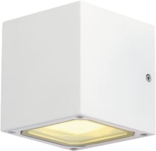SLV - Sitra Plafond-/wandarmatuur Cube Wit 2Xgx53