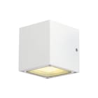 SLV - Sitra Plafond-/wandarmatuur Cube Wit 2Xgx53
