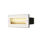 SLV - Brick Plafond-/wandarmatuur Rvs 3K Asymmetrisch