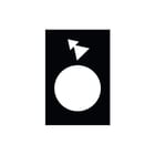 Schneider Electric - Harmony XAC Tekstschild vr drukknop/signaallamp Etiket Pijl Zb2By2918 Achtr