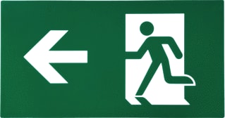 Megaman - TEMPUS Pictogram noodverlichting Pict.Links Mm10476
