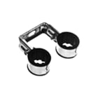 Walraven - BIS Duplo Dubbele pijpbeugel Duplo 28Mm M.Zw.Rubber321