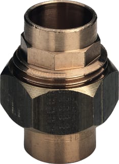 Viega - Soldeerfittingen 94340 Fitting met 2 aansluitingen Vieg.Kopp.Kon.Dicht 3Dlg 22