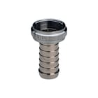 Viega - Slangarmaturen 1819 Slangpilaar/draadkoppeling Slngkpp M22 Bix1/2 Chr Xd