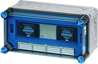Hensel - Mi-verdelers Lastscheider lastscheiderkast 2x 25a 4p