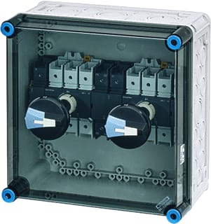 Hensel - Mi-verdelers Lastscheider Lastschakkst 2X 125A 4P+Pe