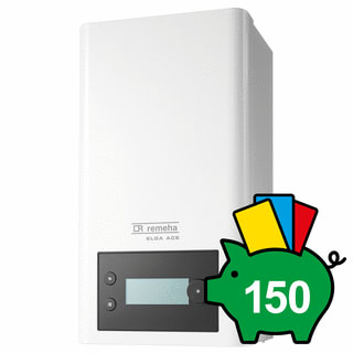 Remeha - Elga Ace Warmtepomp (lucht/water) split uitv H 6 Kw