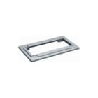 Hager - Univers Invoerplaat sparing kast/lessenaar Flenspl Ip54 Fz420