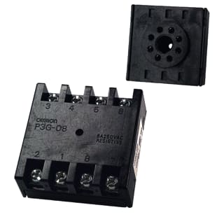 Omron - SOCKETS P3G Relaisvoet Relaisv P3G-08 8 Pins