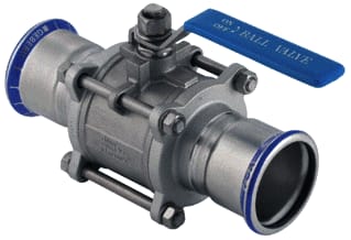 Geberit - Mapress RVS Kogelafsluiter 92106