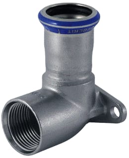 Geberit - Mapress RVS Muurplaat 33406