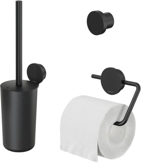 Geesa - Opal Black Set sanitaire accessoires opal acc.set zwr