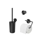 Geesa - Opal Brushed metal black Set sanitaire accessoires opal acc.set zwr gebrst