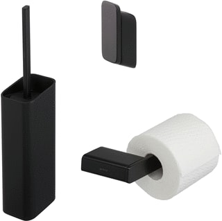 Geesa - Shift black Set sanitaire accessoires shift acc.set zwr