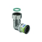 Uponor - S-Press PLUS Fitting met 2 aansluitingen Schroefv. Knie Bidr 32-1"