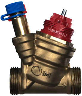 TA - Drukgecompenseerde regelafsluiter Nano Plus Dn15 Lf, Bu/Bu