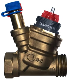 TA - Drukgecompenseerde regelafsluiter nano plus dn15 hf, bi/bu