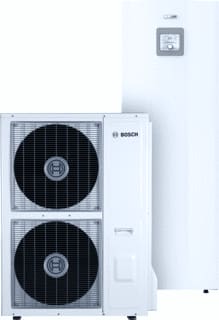 Bosch - Compress 3400i AWS Warmtepomp (lucht/water) split uitv Neft All-Elec Tow Splt 12 400V