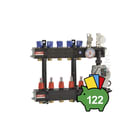 Robot Vloerverwarming - LTVC Verdeler voor hydronische circuits Verd Comp 6Gr
