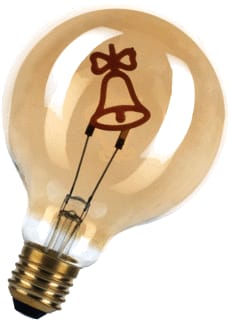Bailey - LED-lamp Led Bel G95 E27 2W 920