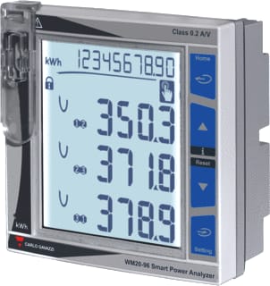 Carlo Gavazzi - WM20 Multifunctionele paneelmeter mulpnlmtr wm20av43h