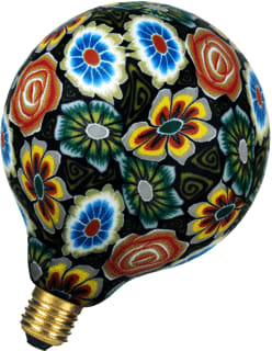 Bailey - LED-lamp Paint E27 7W Flower Dark