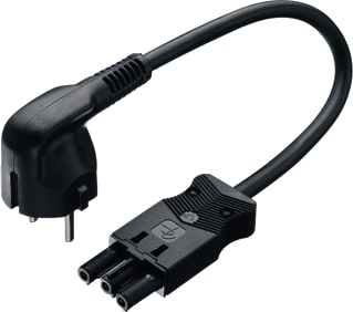 Adels - AC166 Patchkabel inst.bare gebouwinstall. Netsnoer 3X1,5 3M Zw Eca