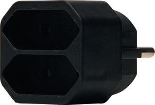 Kopp - Geaarde stekker 2-V Adap Stek(2X 2,5 A)