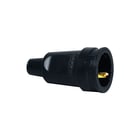 Kopp - Koppelcontactstop (geaard) Rubber-Kop Groot