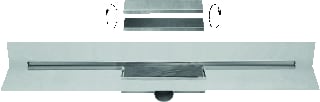 Easydrain - M-Line Douchegoot 80Cm Wslot 30Mm