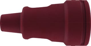 Kopp - Koppelcontactstop (geaard) Rubber-Kop Zware Uitv