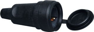 Kopp - Koppelcontactstop (geaard) Volrubbere-Kop 3-V