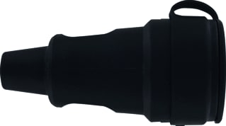 Kopp - Koppelcontactstop (geaard) Rubber-Kop Groot