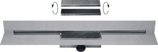 Easydrain - M-Line Douchegoot 100Cm Wslot 50Mm