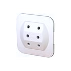Kopp - Geaarde stekker 3-V Adap Stek 3X 2,5A