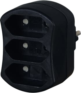 Kopp - Geaarde stekker 3-V Adap Stek(3X 2,5 A)
