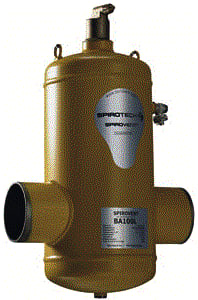 Spirotech - SpiroVent Hi-flow Lucht- en/of vuilafscheider dn80 las hfl