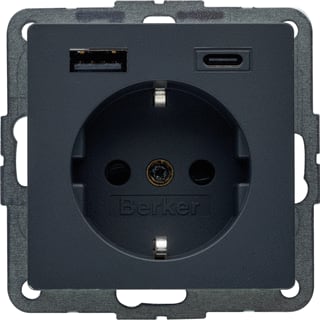 Hager Berker - Wandcontactdoos (WCD schakelmat.) 48146086