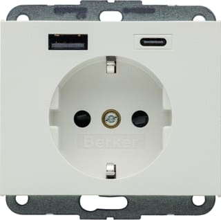 Hager Berker - Wandcontactdoos (WCD schakelmat.) wcdschakm 48147009