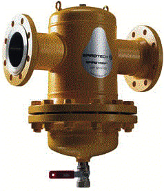 Spirotech - SpiroTrap Lucht- en/of vuilafscheider dn125 flens dem