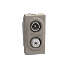 Bticino - Antennecontactdoos antennecd btyg4214d