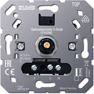Jung - Dimmer 1733Dne Draaineventst 3Dr