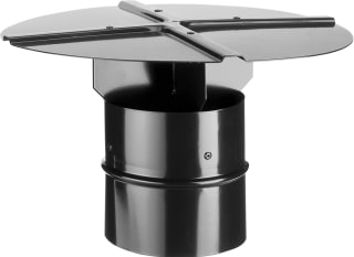 Burgerhout - Beluchtingsconstructie Kruiskap Zwart 250Mm