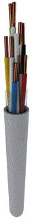 TKF - Data- en communicatiekabel SIGNKAB CCA 8X2X0,8 RD MT