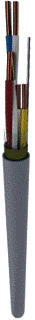 TKF - Data- en communicatiekabel JHSTH B2CA 8X2X0,8+0,8 MT